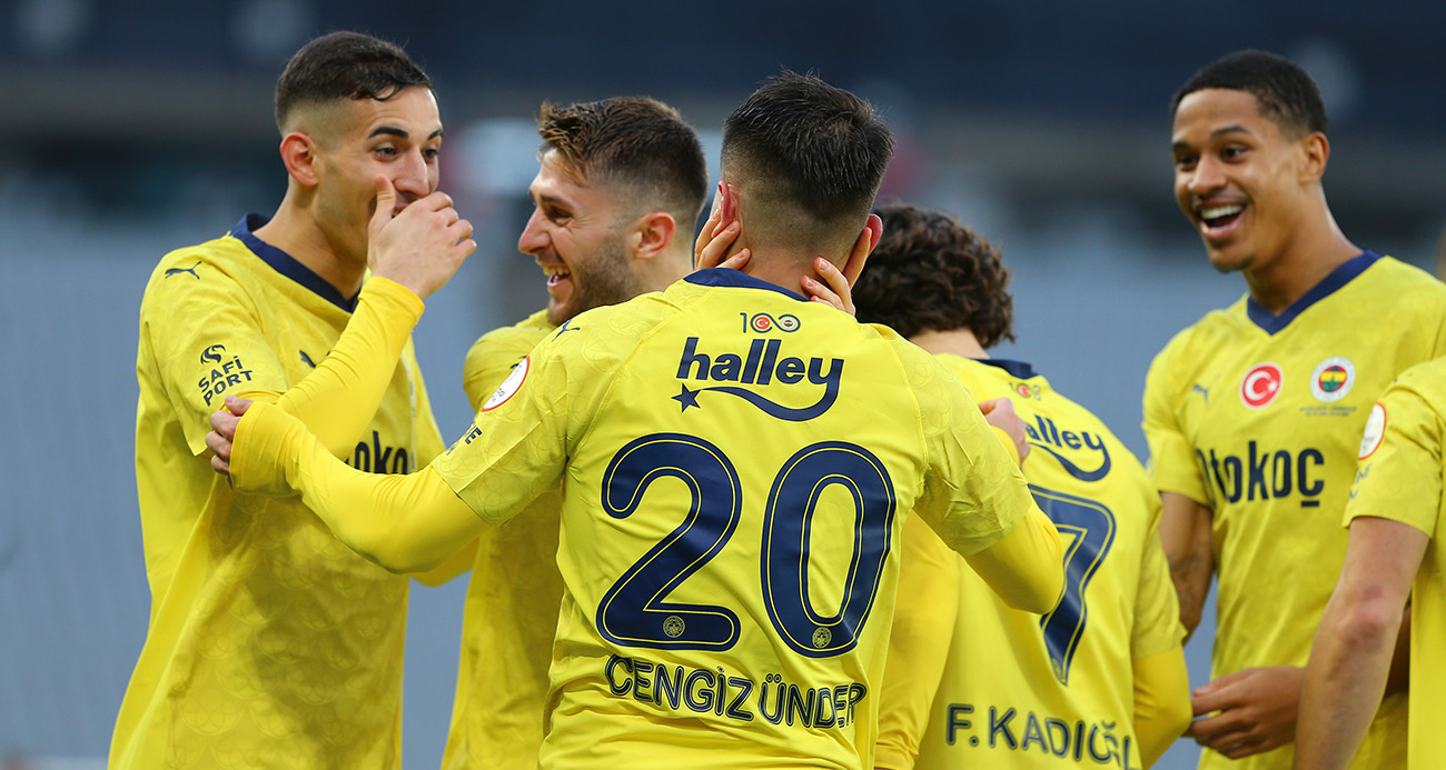 Cengiz Ünder coştu! Fenerbahçe 5&#039;ledi