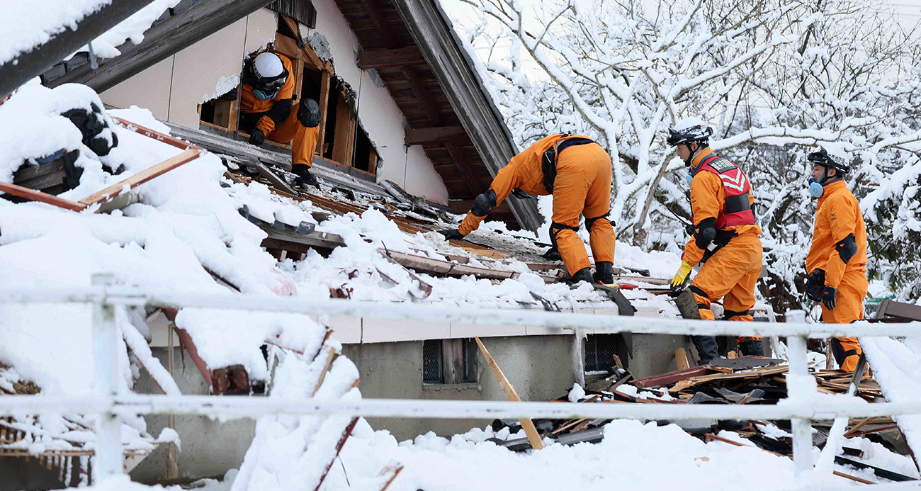 Japonya’daki 7.6’lık depremde ölü sayısı 202’ye yükseldi