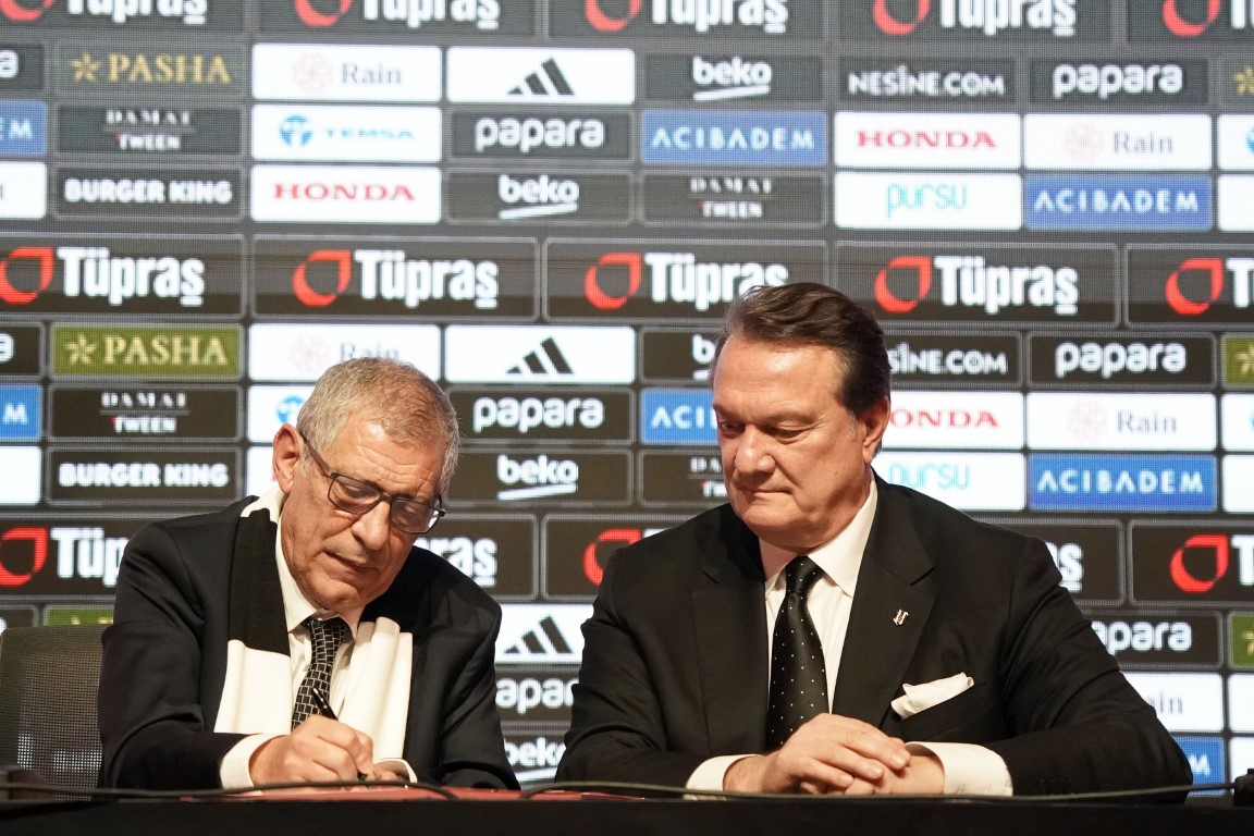 Beşiktaş'ın yeni teknik direktörü Fernando Santos: 'Benim tek amacım kazanmak'