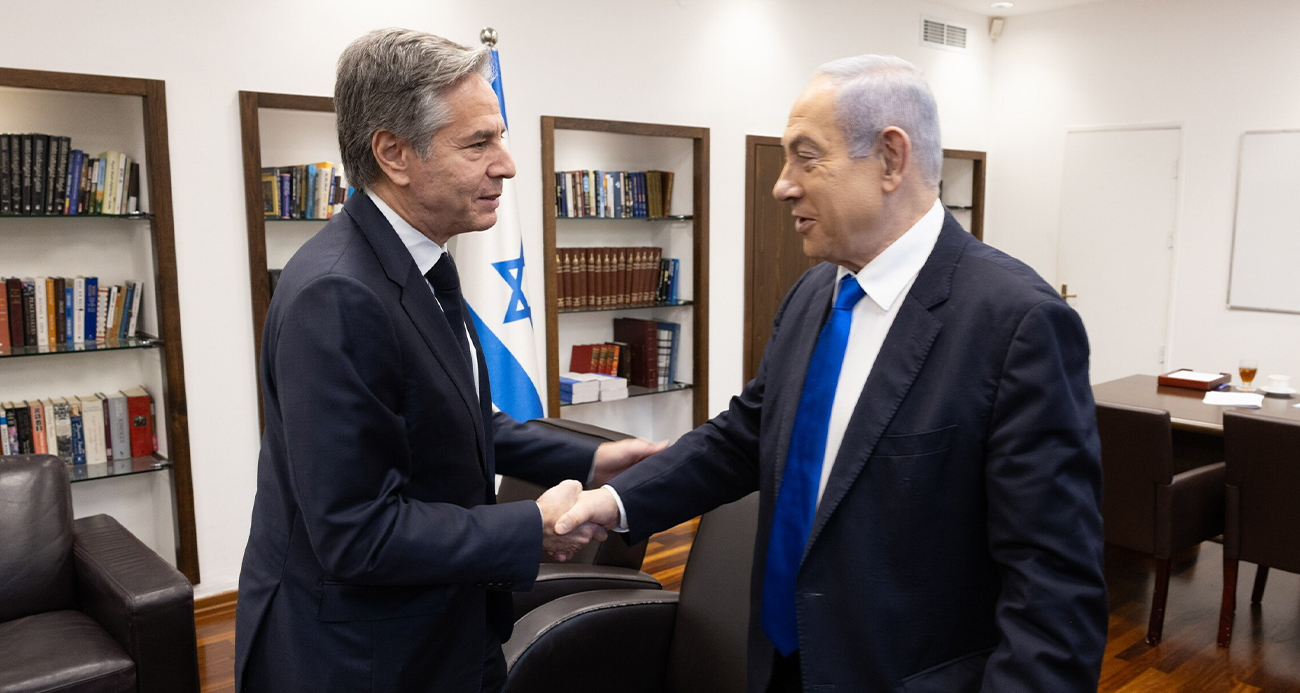 Blinken, İsrail Başbakanı Netanyahu ile görüştü