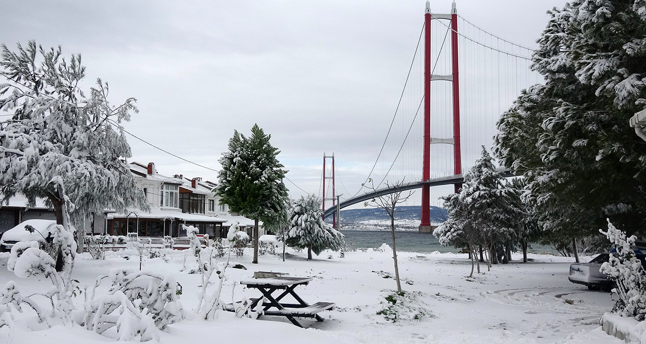 1915 Çanakkale Köprüsü’nde kartpostallık görüntüler