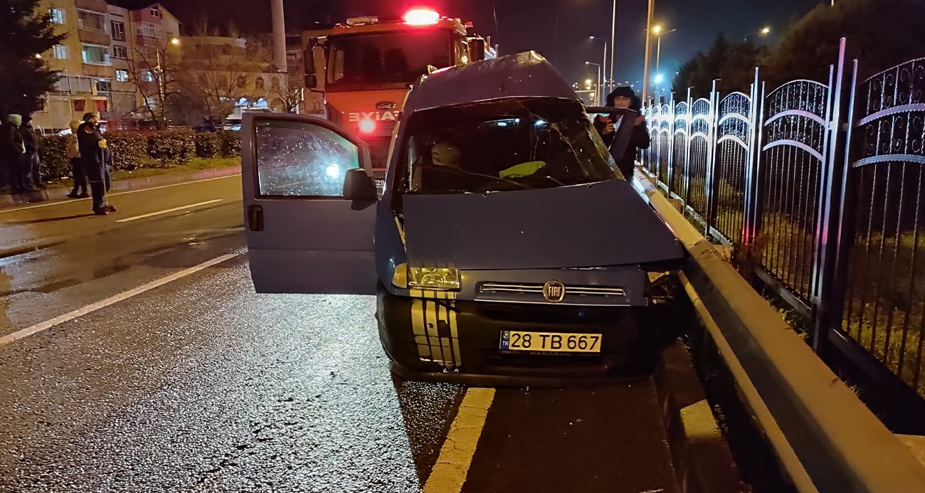 Giresun’da trafik kazası: 1 ölü