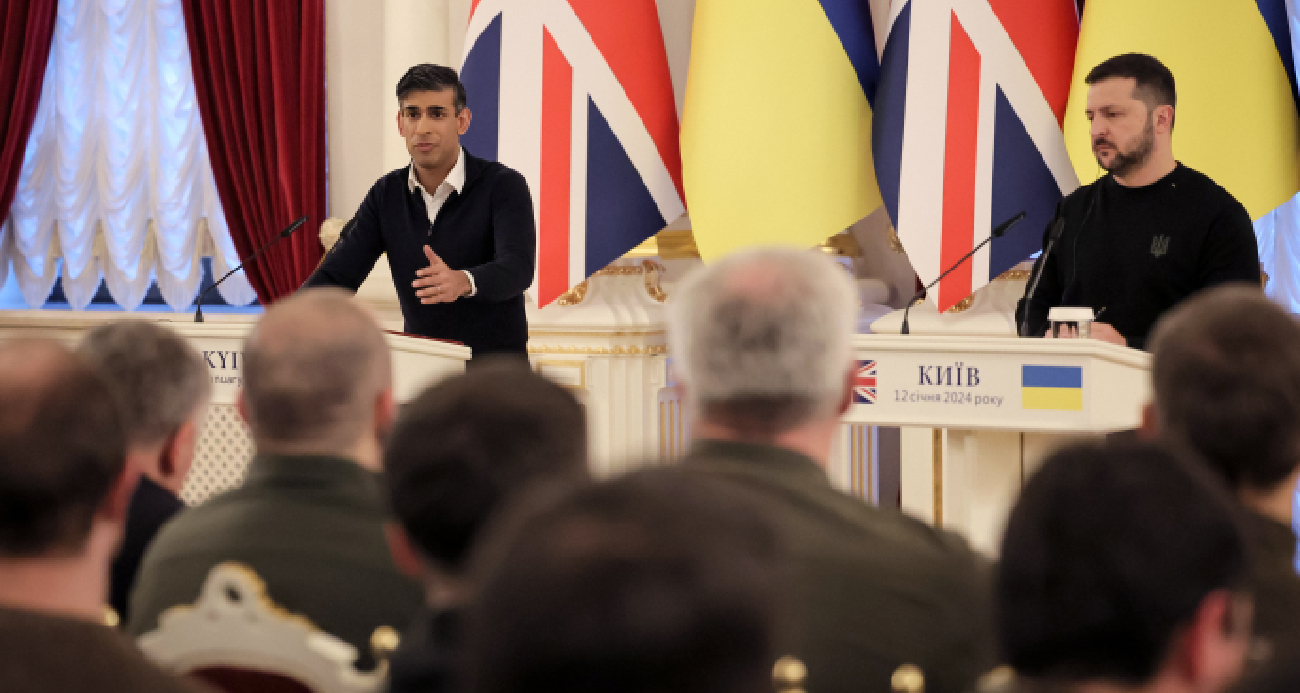 İngiltere’den Ukrayna’ya 2,5 milyar sterlinlik askeri destek