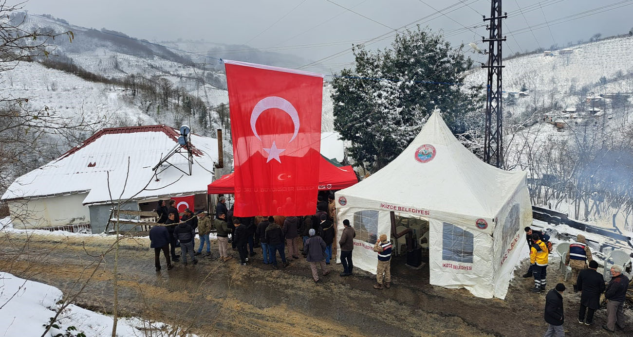 Ordulu şehidin göreve uğurlanma görüntüleri ortaya çıktı