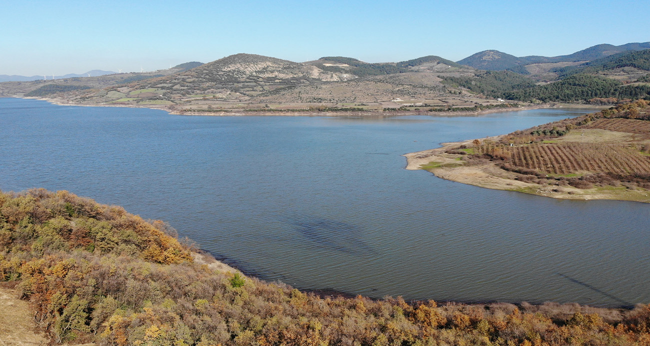 Çanakkale Barajları’nda doluluk sevinci...Üreticinin yüzü güldü