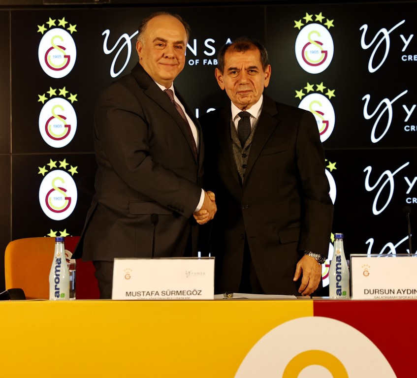 Galatasaray ile Yünsa arasında sponsorluk anlaşması