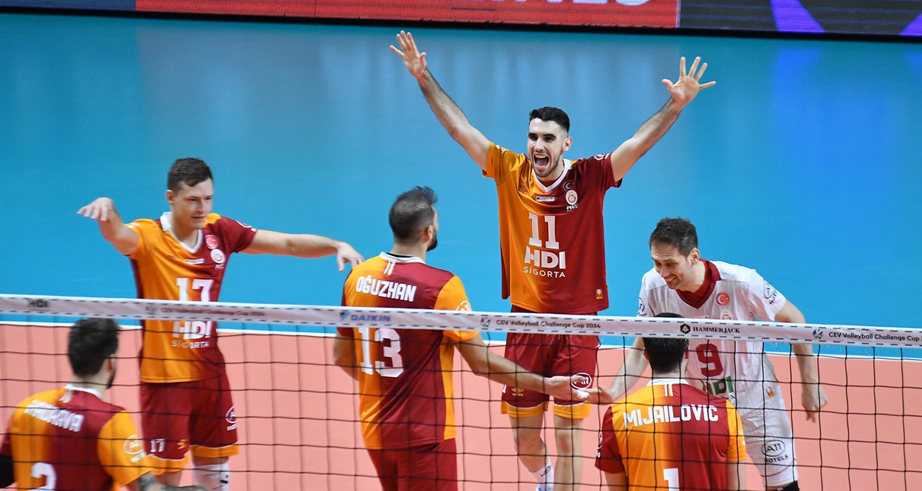 Galatasaray HDI Sigorta, Challenge Kupası’nda yarı finalde