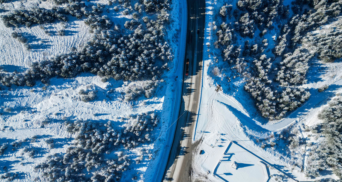 Çamlıbel kış güzelliği ile hayran bırakıyor