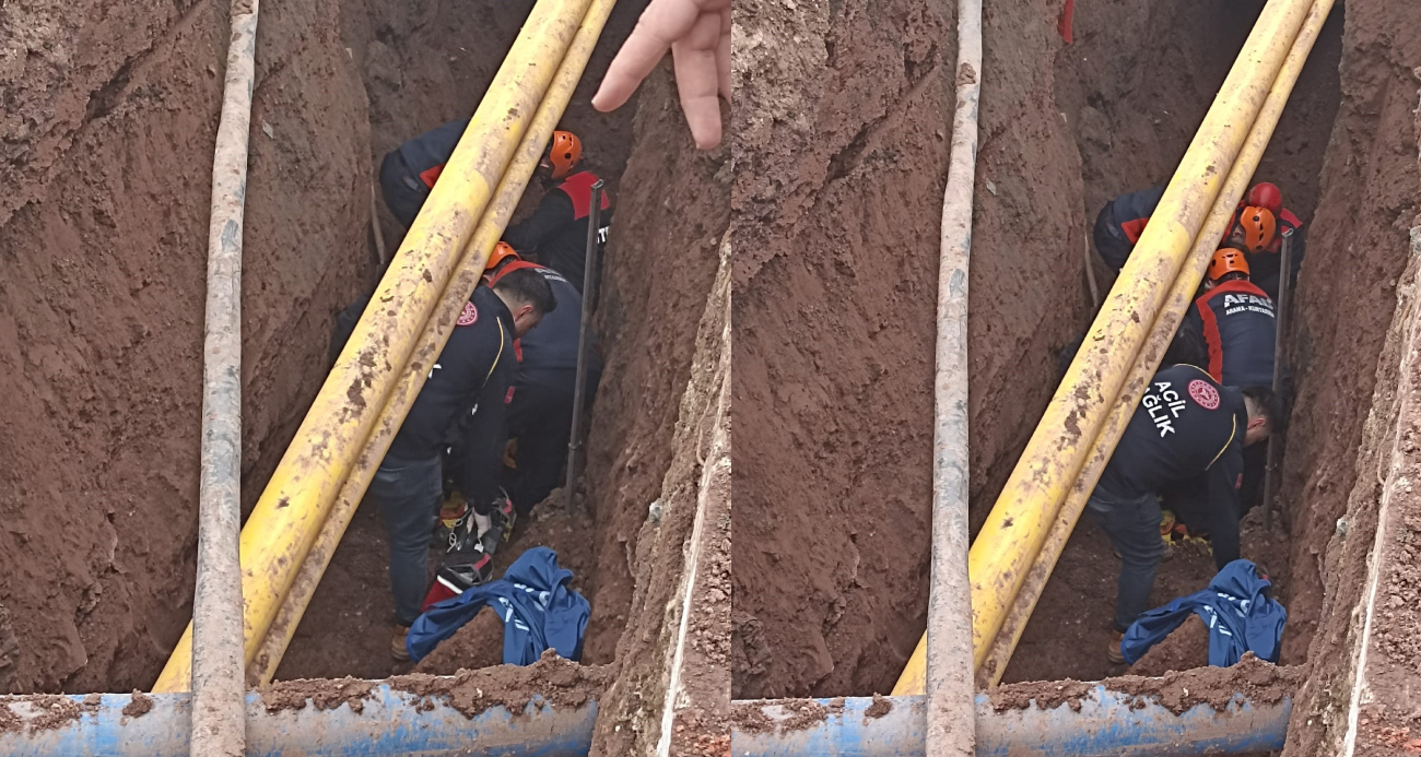 Doğubayazıt’ta işçiler göçük altında kaldı: 1 ölü