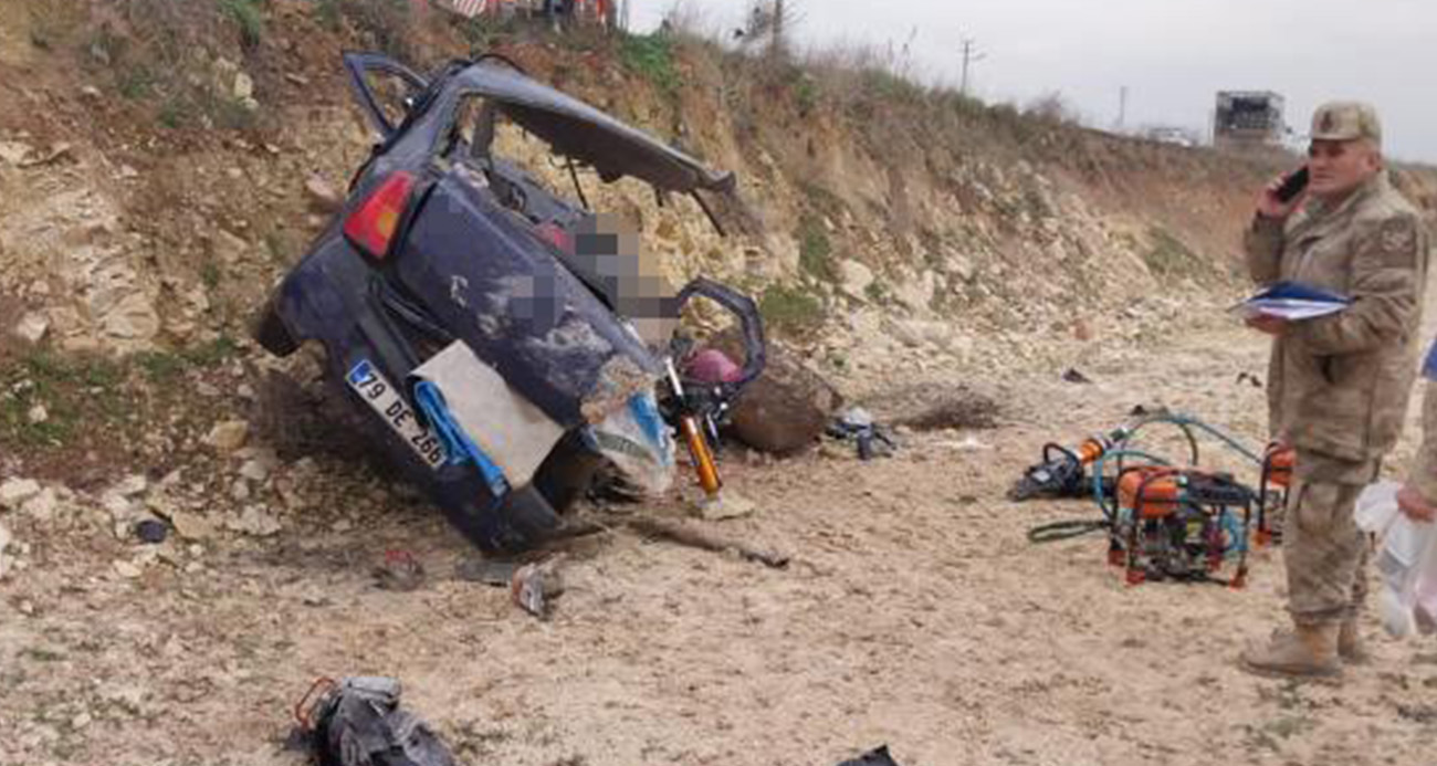 Kilis’te feci kaza: 2 ölü