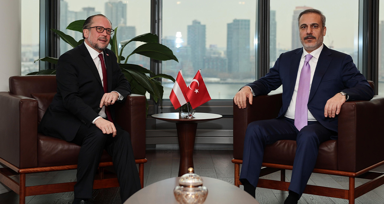 Dışişleri Bakanı Fidan, Avusturya Dışişleri Bakanı Schallenberg ile görüştü