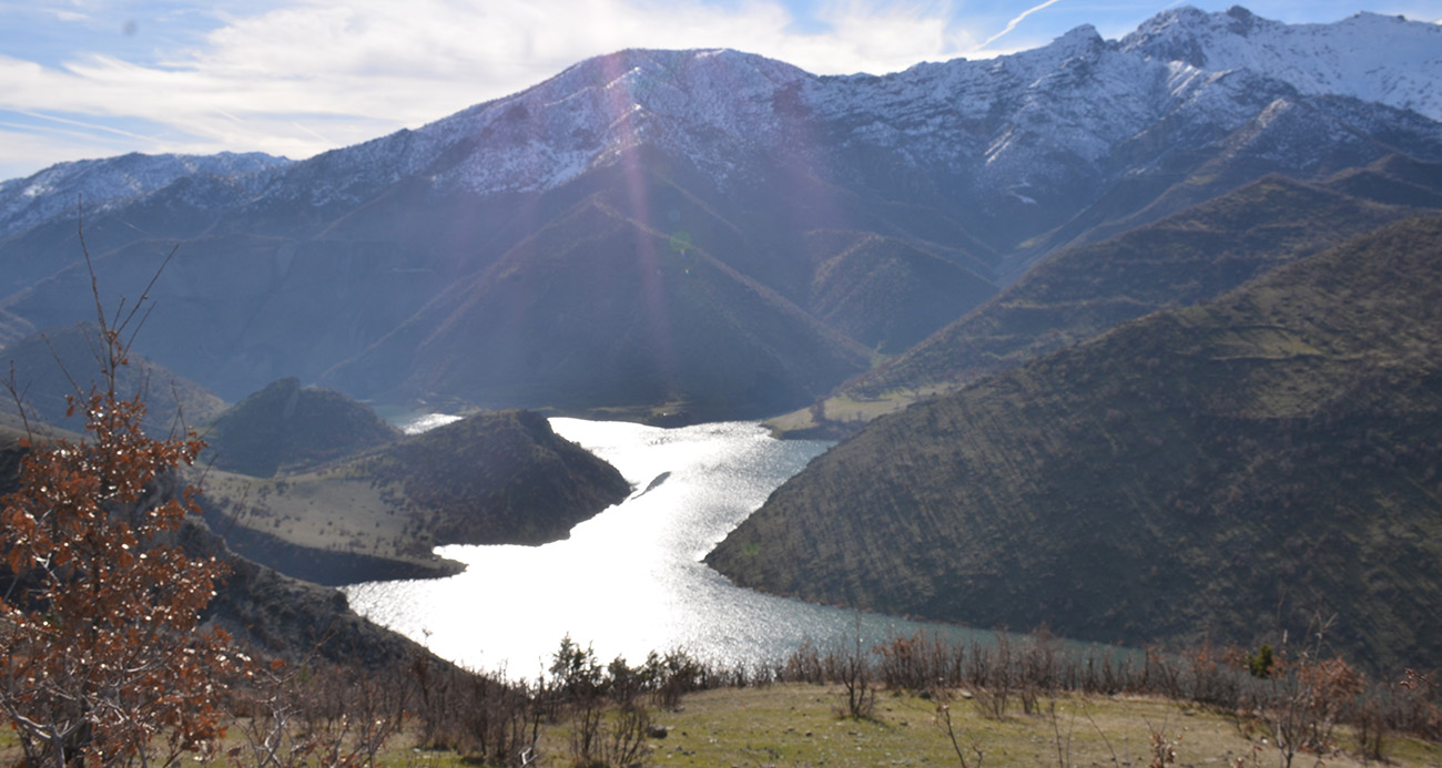 Kar ve yağmur yağışları Şırnak’ta barajlardaki su seviyesini yükseltti