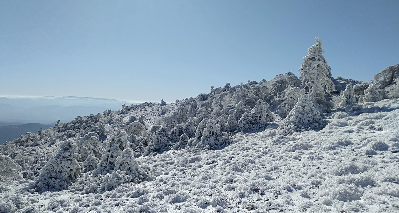 Sibirya değil Kazdağları