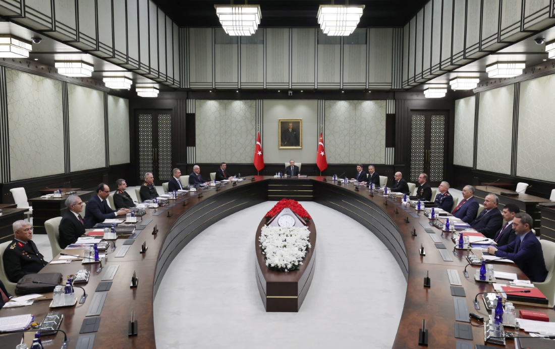 MGK’da terörle mücadele vurgusu: "Milli güvenlik siyasetinin, proje terör örgütleri üzerinden kurgulanan planlarla akamete uğratılamayacak"