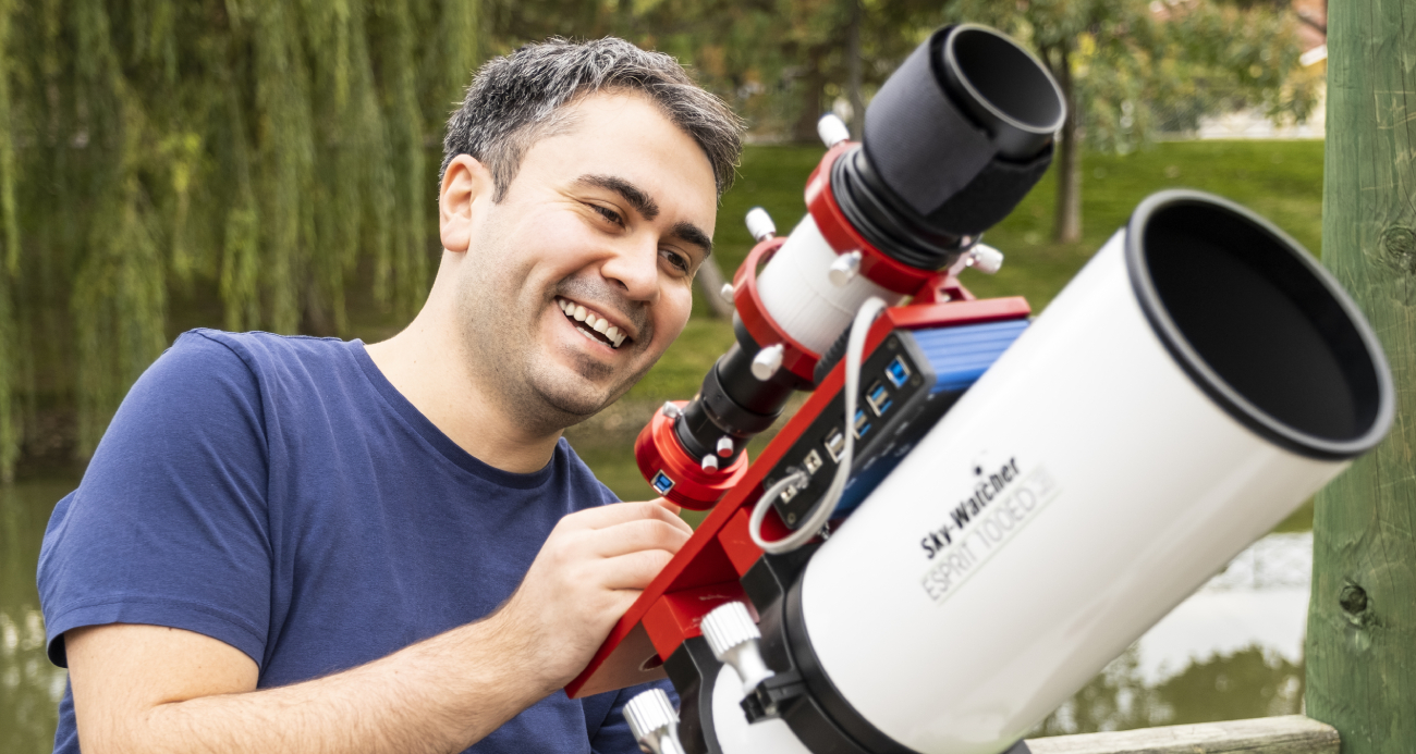 Gezeravcı’nın 0,6 saniyelik geçişini görüntülemek için dondurucu soğukta 3 saat bekledi