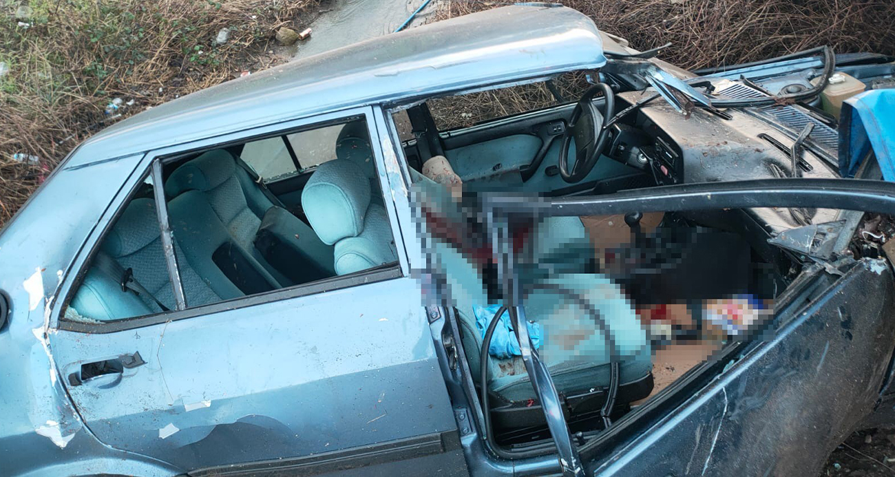 Barakaya çarpan Tofaş aracın sürücüsü hayatını kaybetti