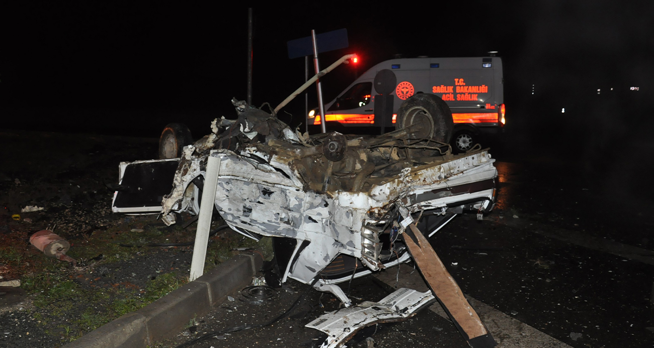 Tekirdağ’da feci kaza: 2’si ağır 5 yaralı