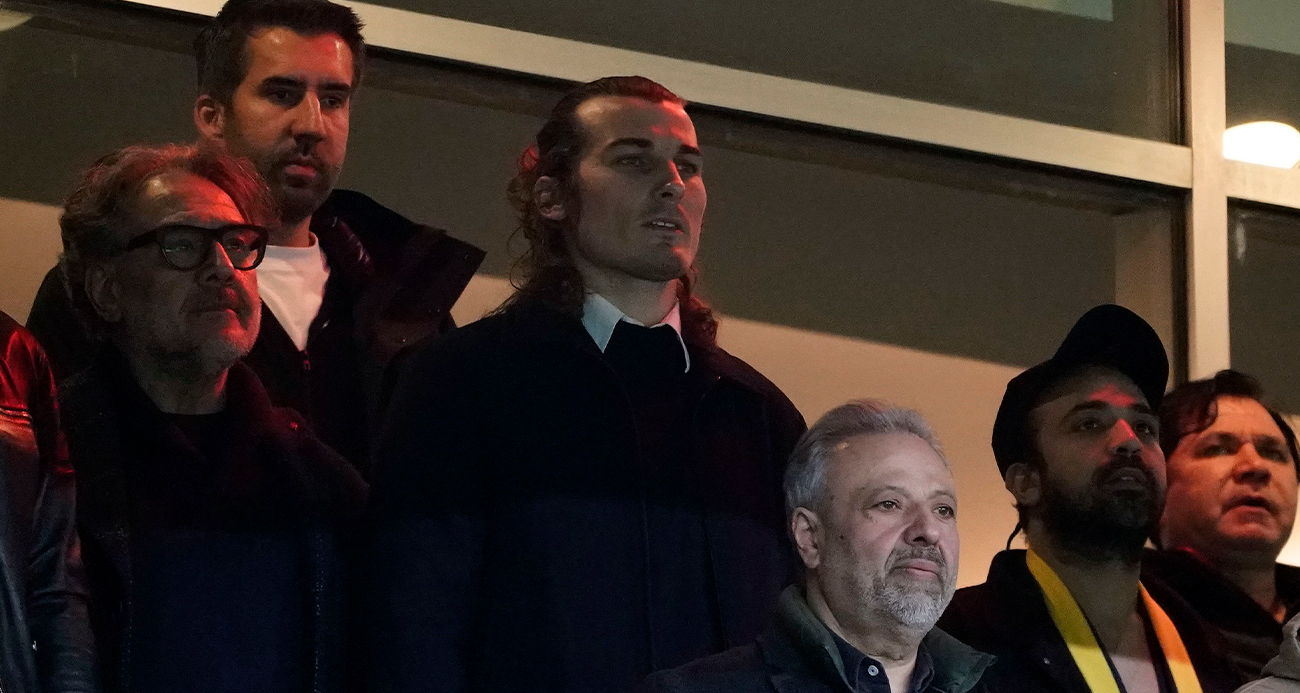 Çağlar Söyüncü, Fenerbahçe - Ankaragücü maçını takip etti