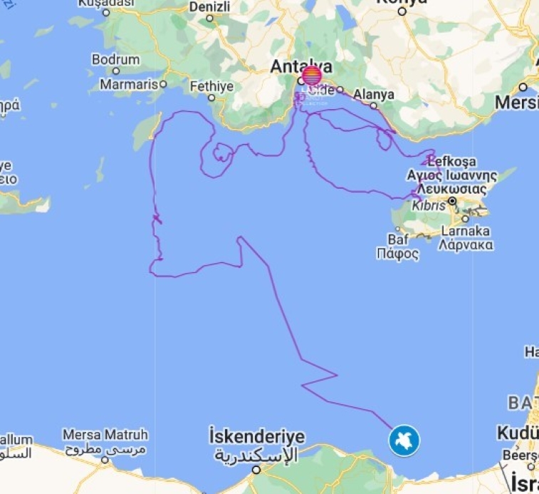 Caretta Caretta ‘Lara Barış’ 1,5 yılda 4 bin kilometre yol kat etti