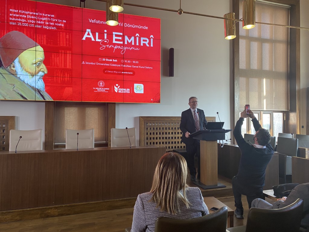 Millet Kütüphanesi’nin kurucusu Ali Emiri Efendi vefatının 100’üncü yılında anıldı