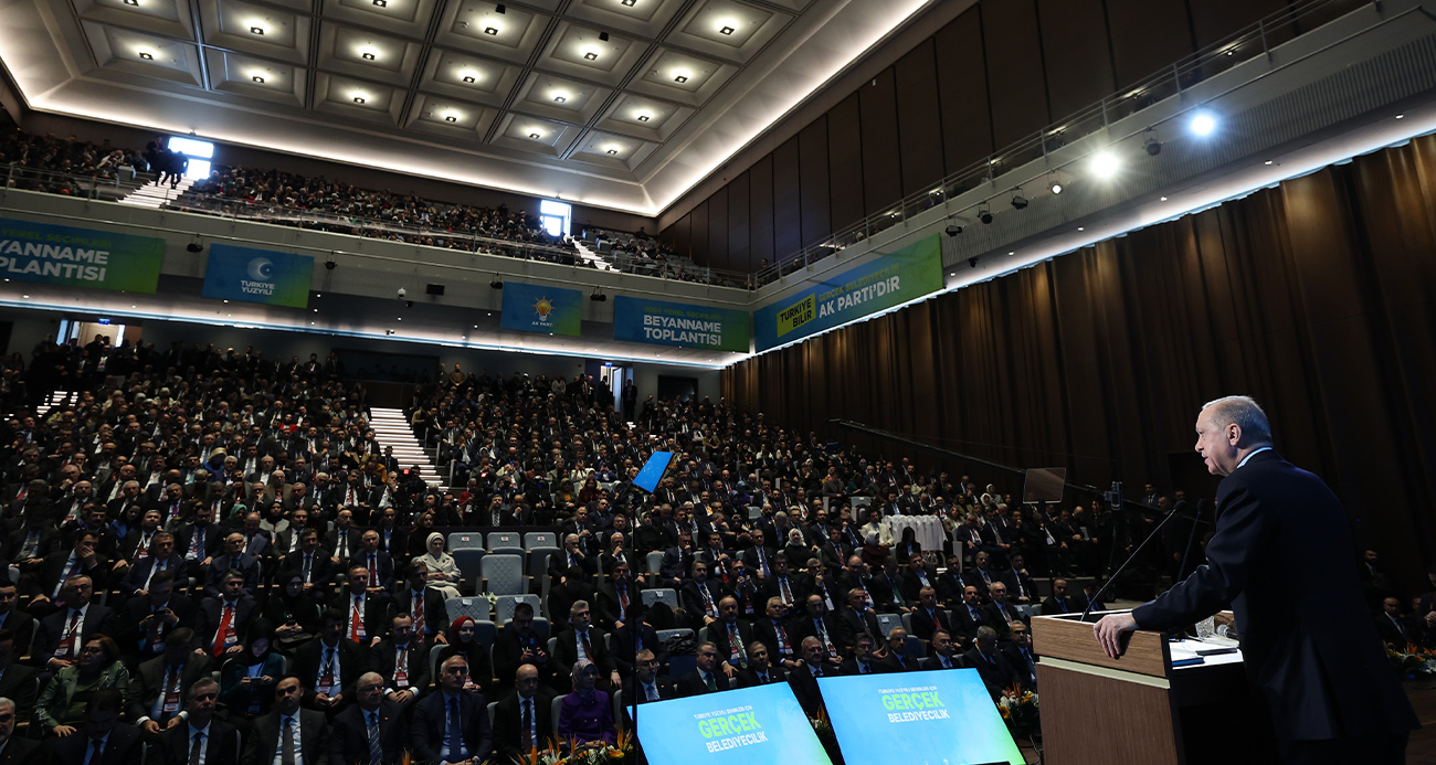 Cumhurbaşkanı Erdoğan, seçim beyannamesini açıkladı