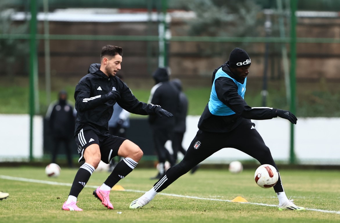 Beşiktaş, Trabzonspor maçı hazırlıklarını sürdürdü