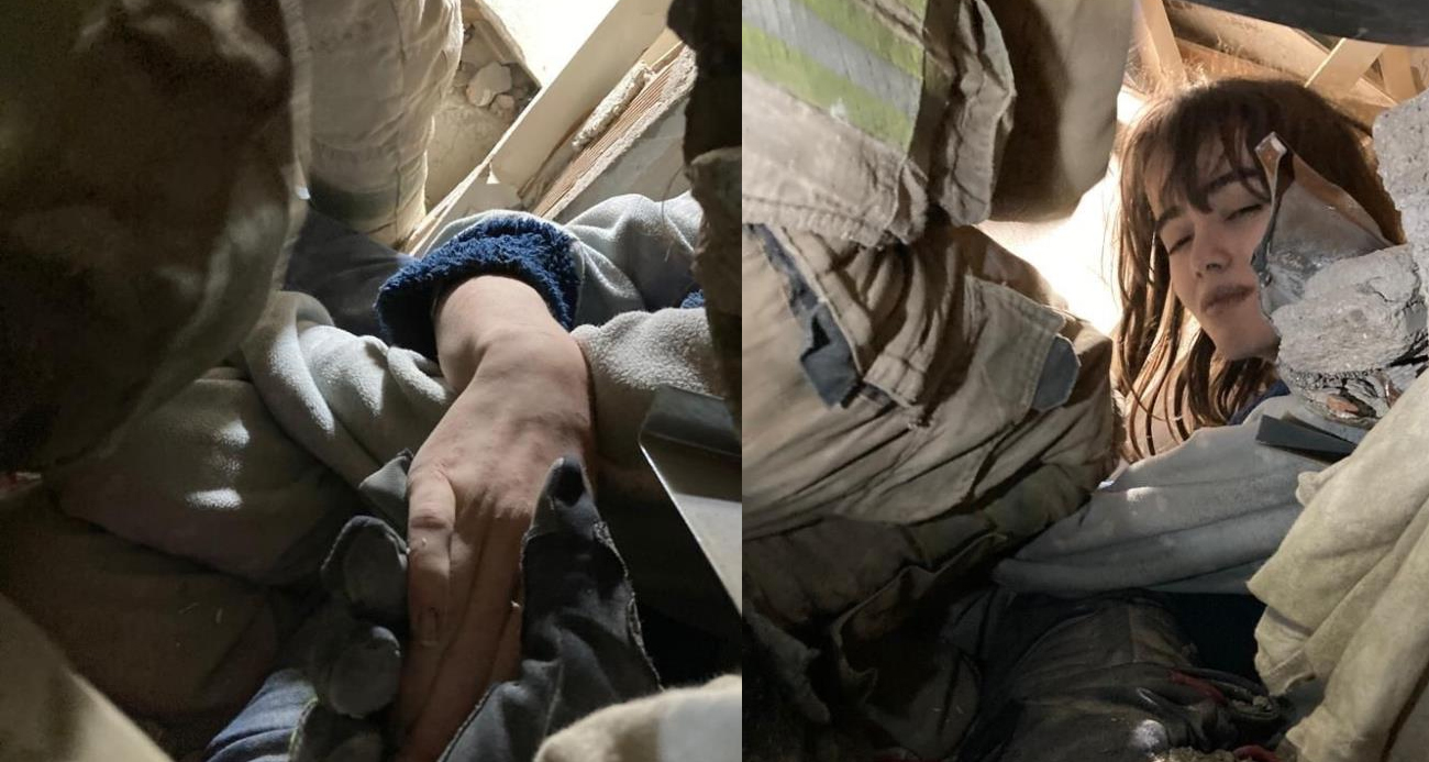 3 gün enkazda kalan aile yaşadıklarını anlattı