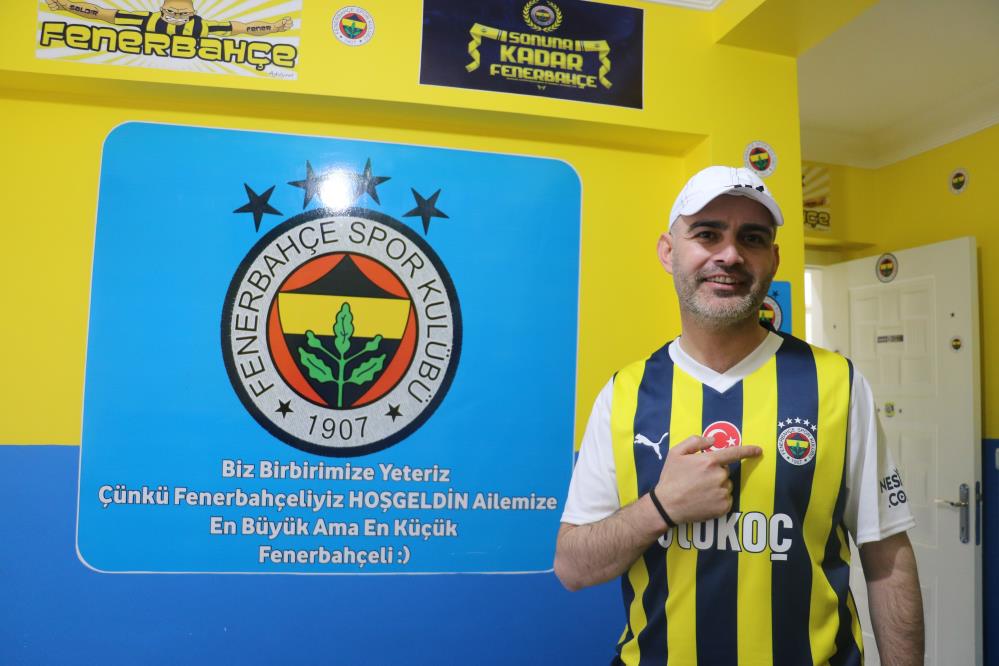 Sivaslı Gazi’nin Fenerbahçe sevgisi dikkat çekiyor