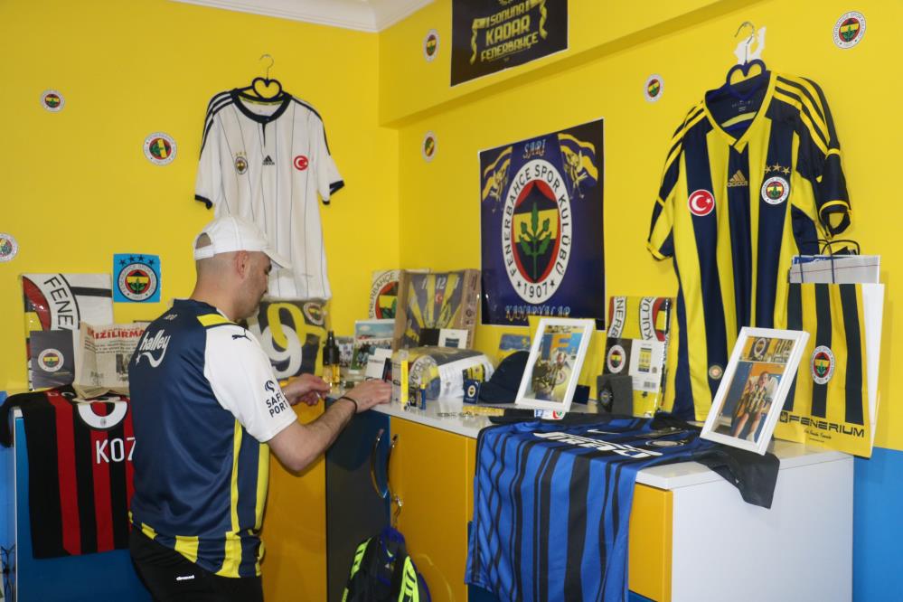Sivaslı Gazi’nin Fenerbahçe sevgisi dikkat çekiyor
