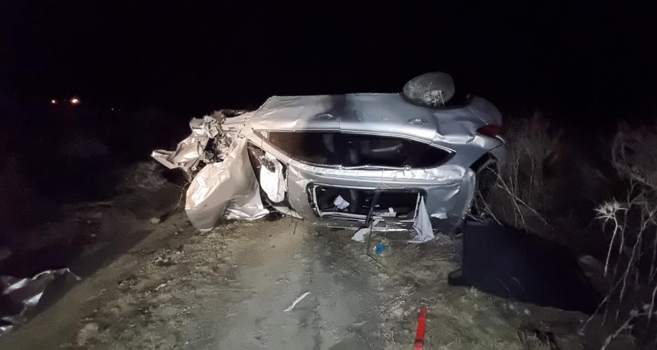 Burdur’da feci kaza! 2 ölü, 1 ağır yaralı