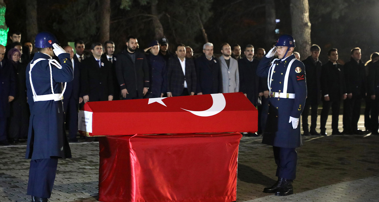 Evinde ölü bulunan Kaymakam Coşkun için tören düzenlendi