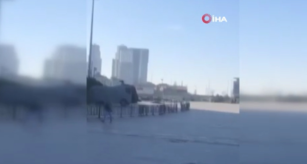 Çağlayan’daki Adalet Sarayı’ndaki saldırı girişimine ilişkin yeni görüntü ortaya çıktı