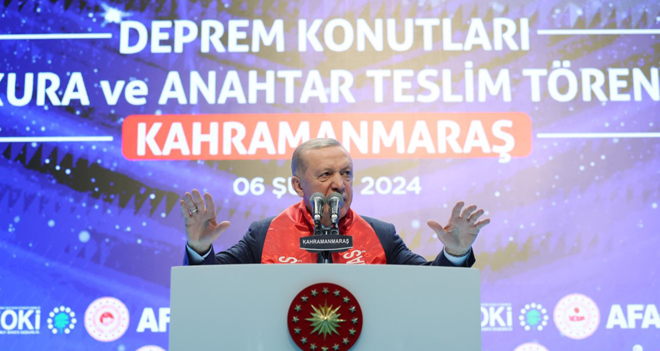 Cumhurbaşkanı Erdoğan: “Savunma sanayi yatırımlarını deprem bölgesine aktaracak proje hazırladık”