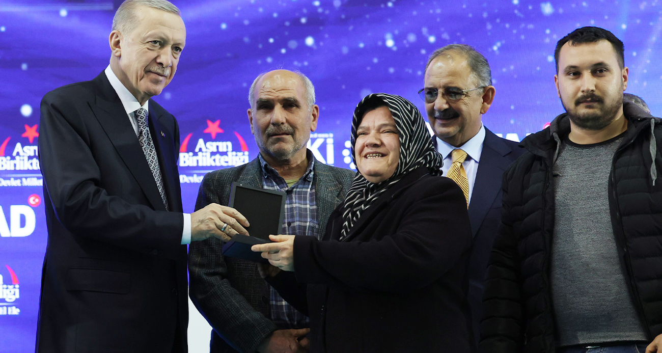 1314 deprem konutu teslim edildi!