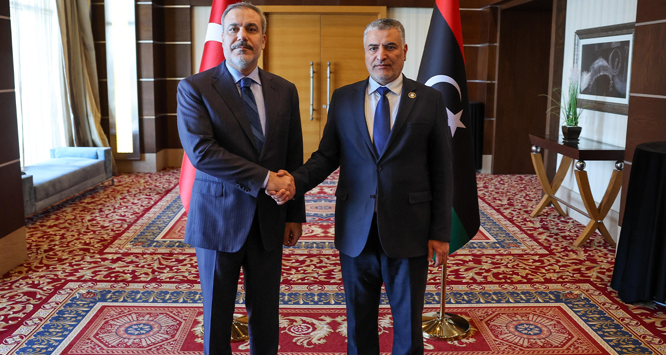 Dışişleri Bakanı Fidan, Libya Yüksek Devlet Konseyi Başkanı Takala ile görüştü