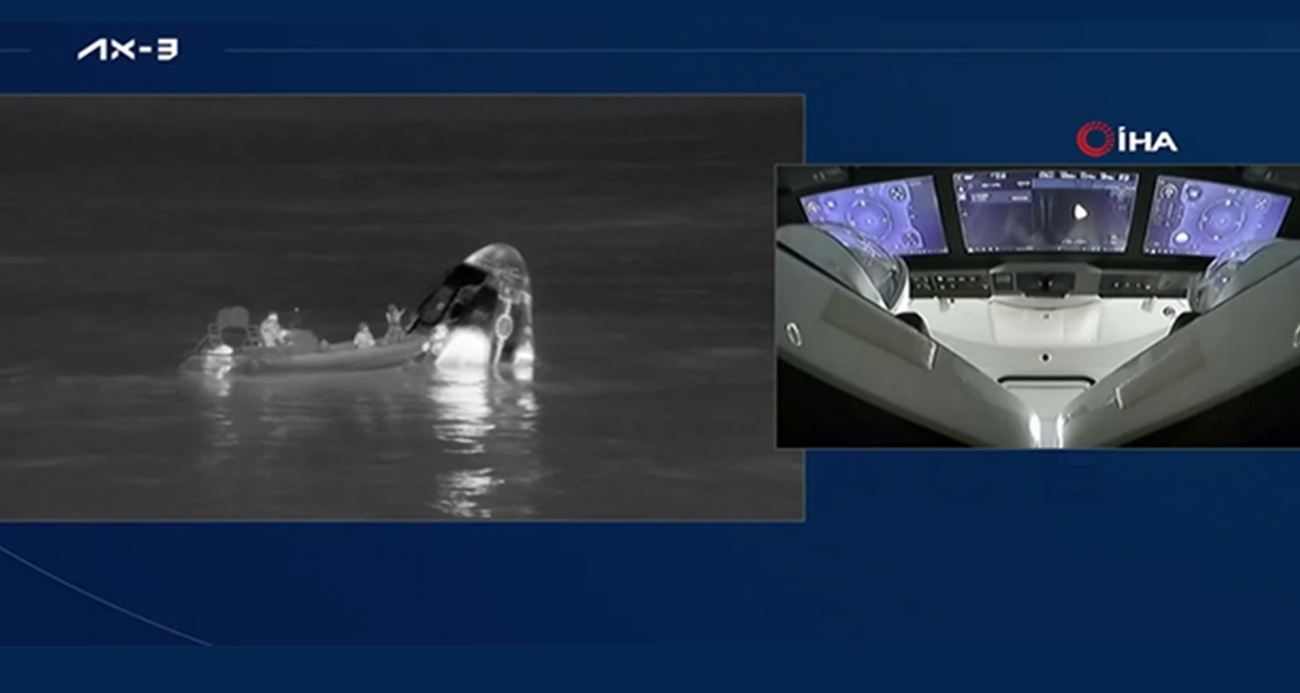 Astronot Alper Gezeravcı, Dünya'ya döndü