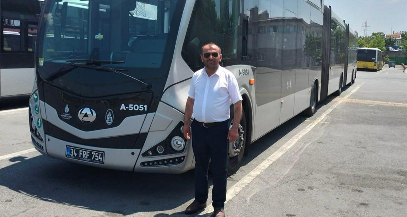 Beylikdüzü’nde metrobüs şoförünün hayatını kaybettiği kaza anı kamerada