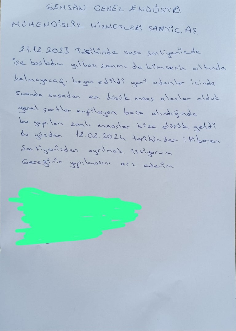 SASA’da işçiler toplu istifa ediyor