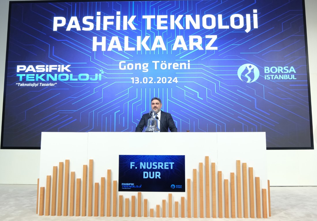 Borsa İstanbul’da gong Pasifik Teknoloji için çaldı