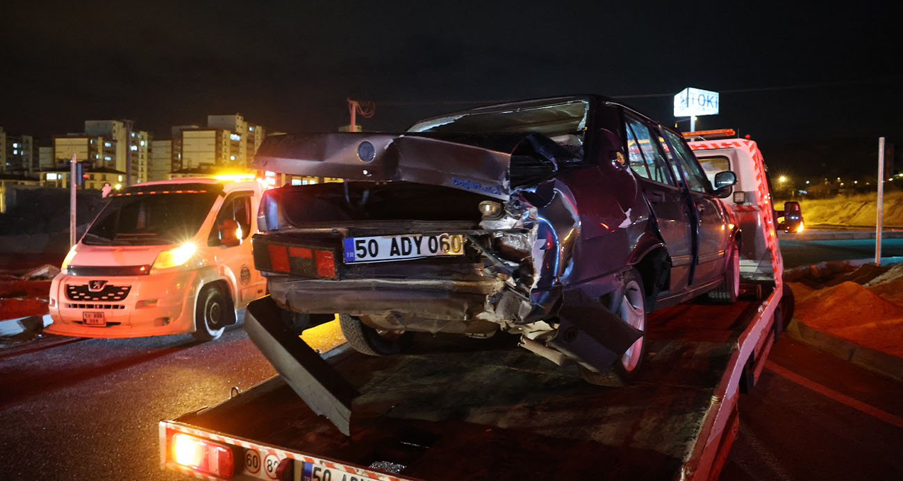 Nevşehir’de zincirleme trafik kazası: 7 yaralı