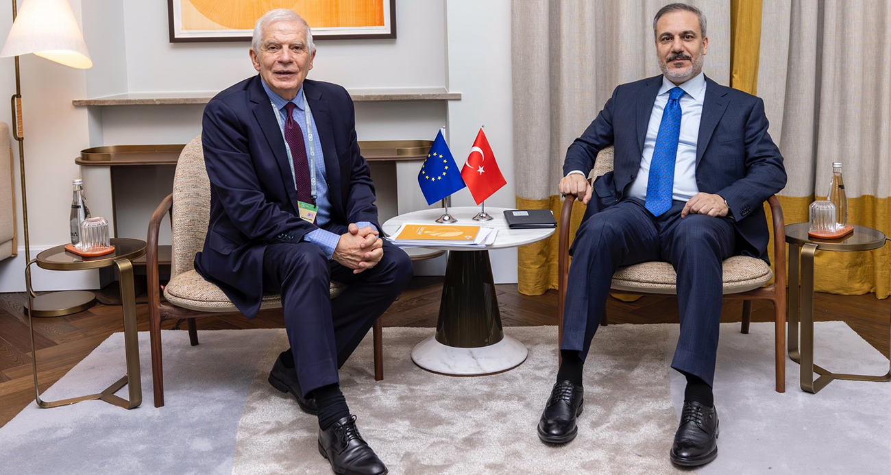 Dışişleri Bakanı Fidan, AB Yüksek Temsilcisi Borrell ile görüştü
