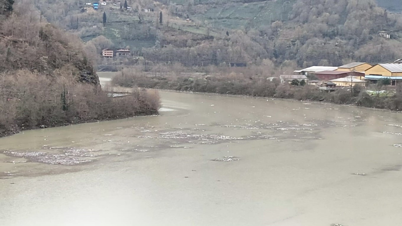 Artvin’deki sel Muratlı Baraj Gölü’nü çöplüğe çevirdi
