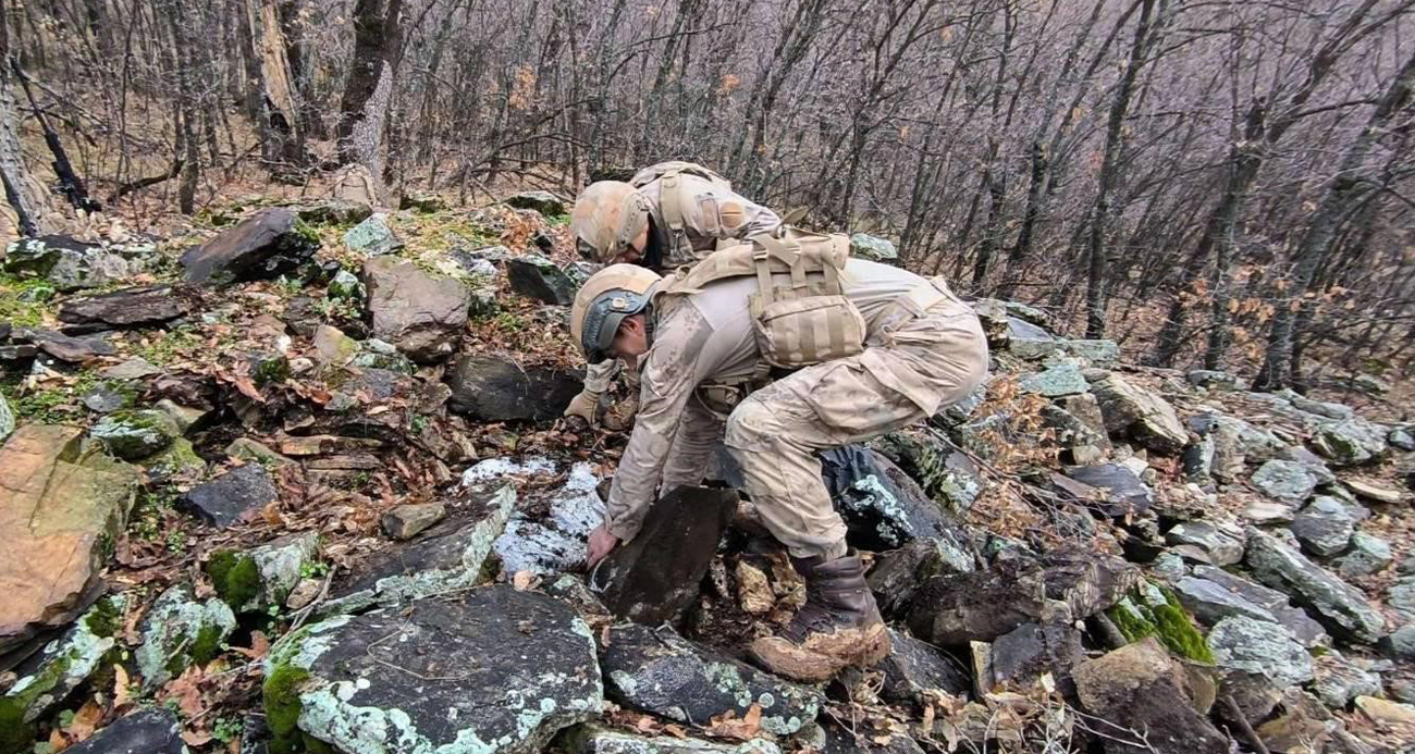 Şırnak’ta terör örgütüne büyük darbe: Çok sayıda mühimmat ele geçirildi