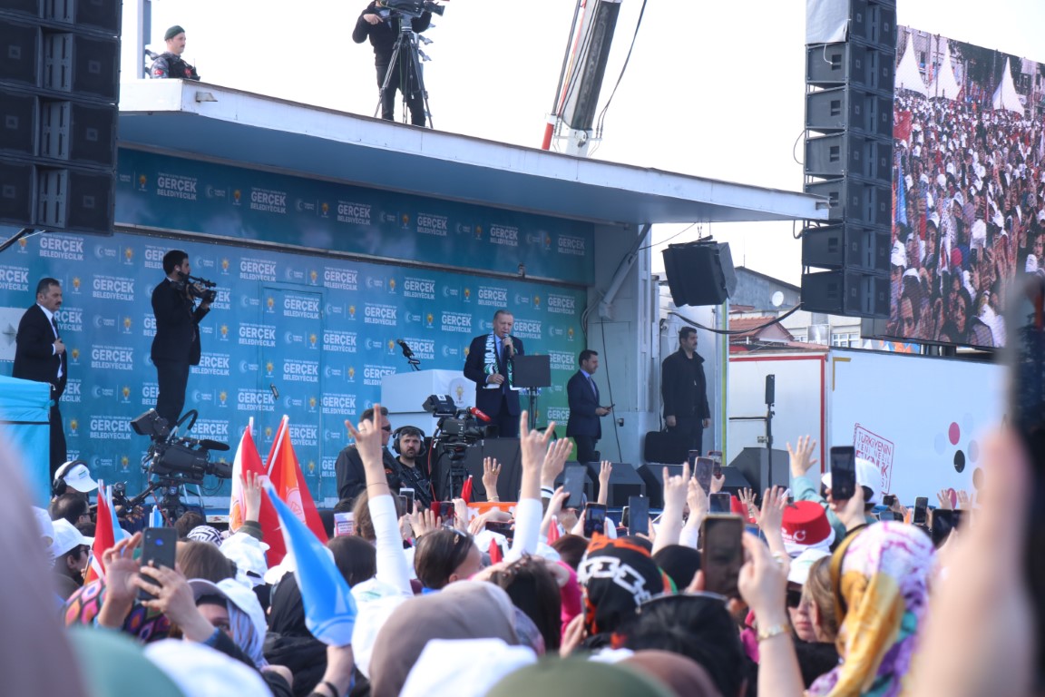 Cumhurbaşkanı Erdoğan: “Karşımızdaki ittifakın bugün ki durumunu gördükçe verilmiş sadakamız varmış diyoruz”