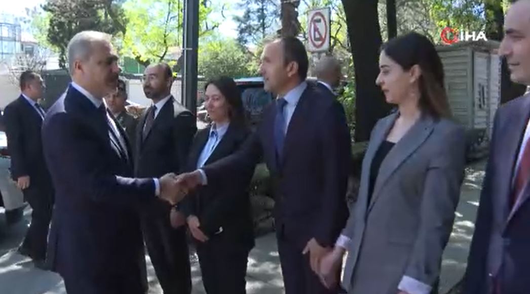 Dışişleri Bakanı Fidan, Meksika Büyükelçiliği’ni ziyaret etti