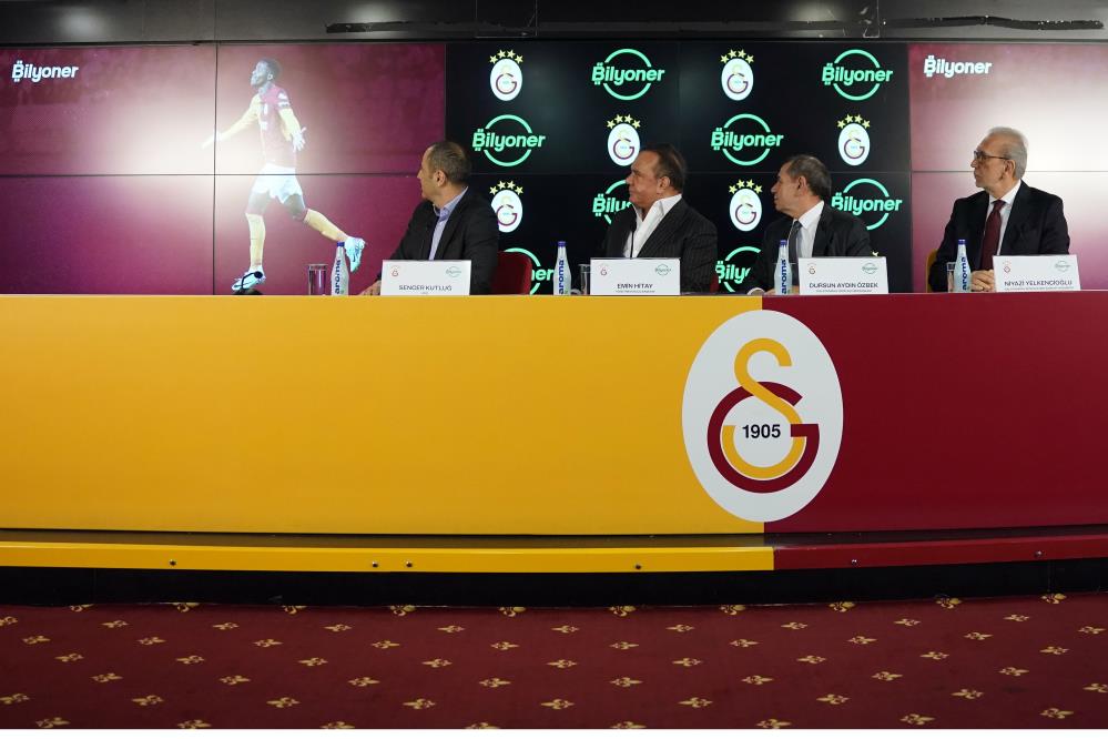 Bilyoner, Galatasaray Futbol A Takımı’nın forma sol kol sponsoru oldu