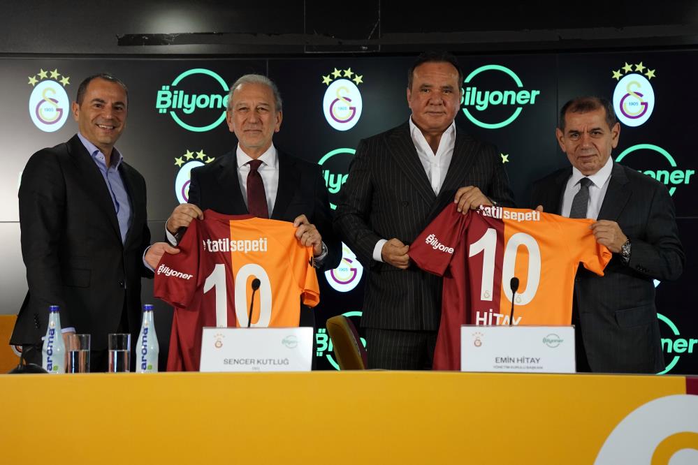 Bilyoner, Galatasaray Futbol A Takımı’nın forma sol kol sponsoru oldu