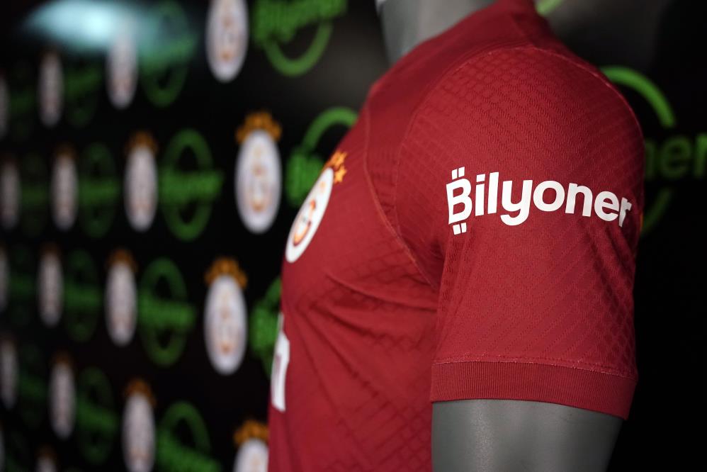 Bilyoner, Galatasaray Futbol A Takımı’nın forma sol kol sponsoru oldu