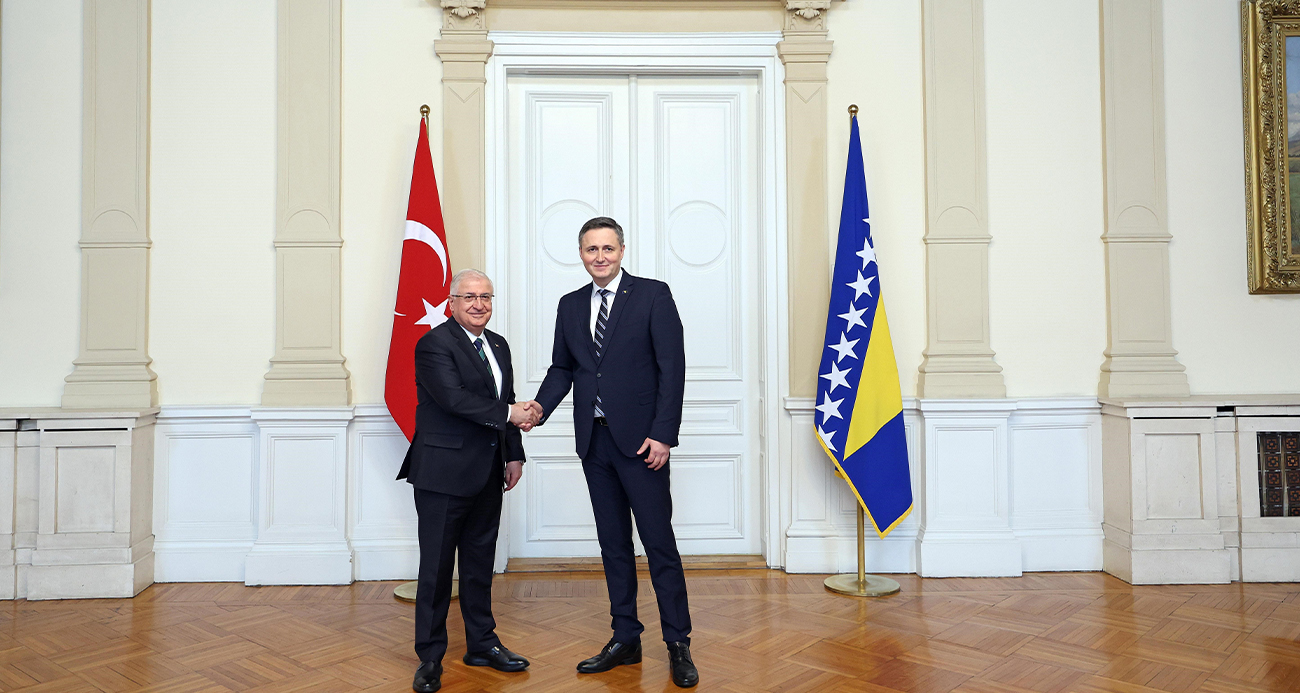 Milli Savunma Bakanı Güler, Bosna Hersek Başkanlık Konseyi’ni ziyaret etti