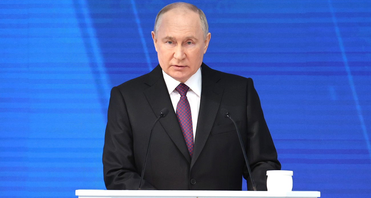 Rusya Devlet Başkanı Putin: “Onların (Batı) topraklarındaki hedefleri vurabilecek silahlara sahibiz”